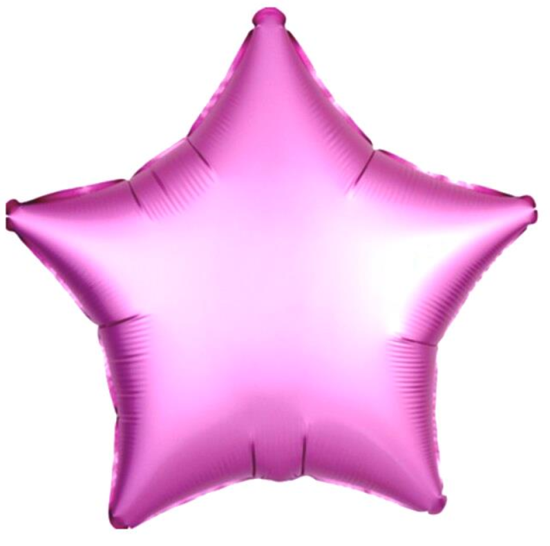 Yıldız Folyo Balon Pembe 18 INÇ